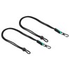 [PATIKIL] Badge Lanyard with Snap Hook 48cm 2pcs Braided Neck