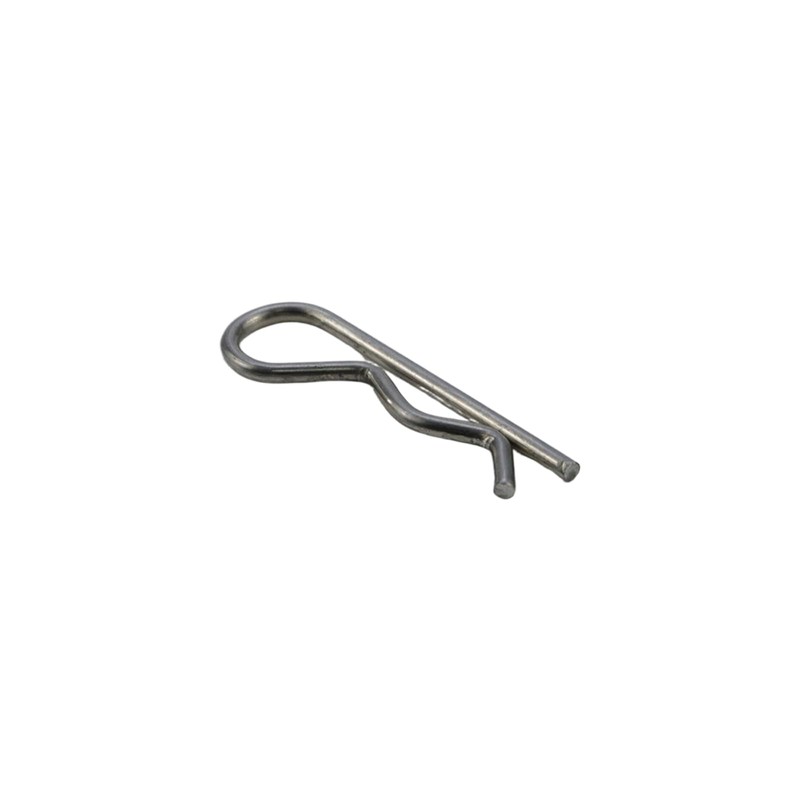 Sscon 20Pcs M1.8*35mm R-Shaped Pins Steel Cotter Pins Hitch Pin