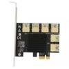 PCI E 1 to 6 Riser Card IC Heat Sink