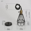 2 x E27 Vintage Pendant Light Ceiling Lighting Loft Style