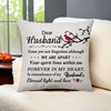 Aconesong Husband Memorial Gifts Sympathy Gift Bereavement Cushion Cover Gift