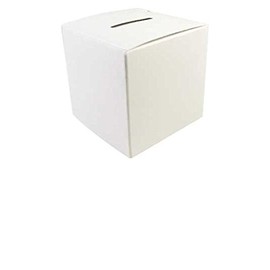 Sterling Gifts Blank Donation Box - Color It Yourself (Pack of 50)