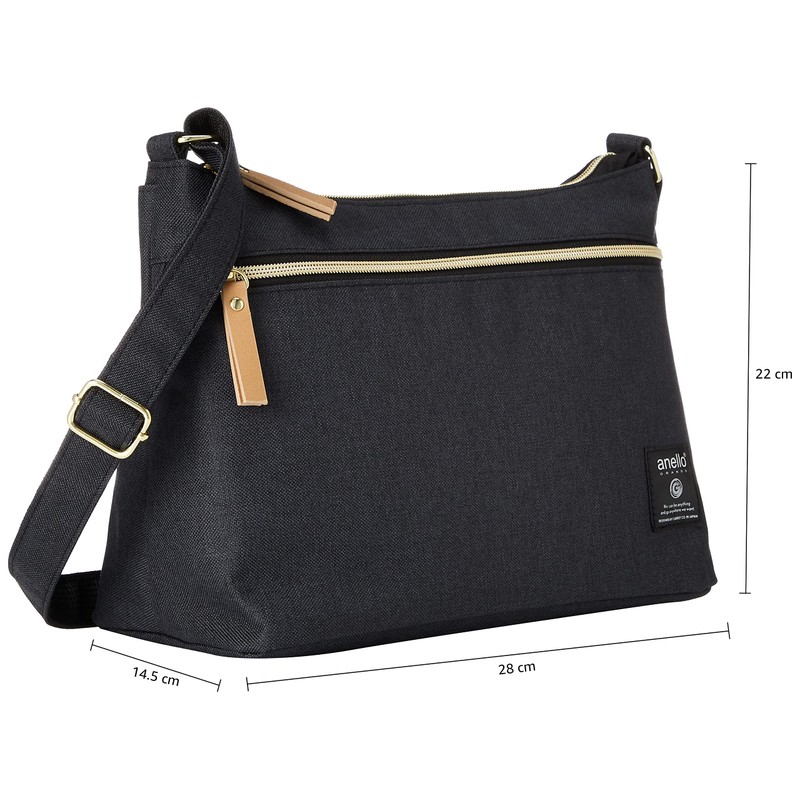 Anello Grande GT-C3362 CLP Classic Heathered Poly Mini Shoulder Bag,