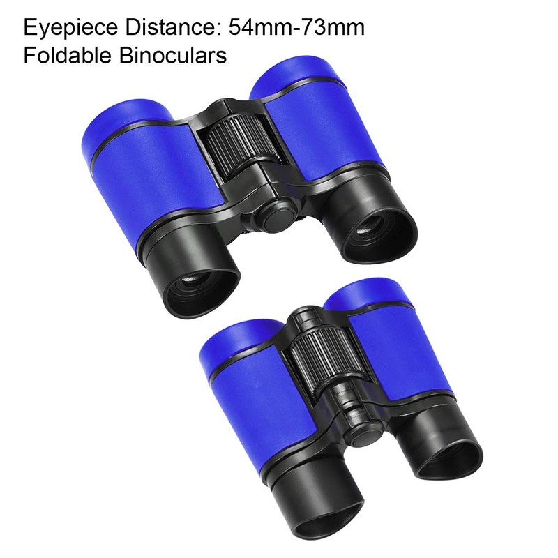 uxcell Binoculars 4X30 Compact Foldable Binoculars Shock Proof Blue with