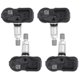 TPMS Sensors Set of 4 Fit for Toyota 4 Runner 2003-2017 & for Lexus CT Series 2011-2017 & for Pontiac Vibe 2008-2010 & for Scion iQ 2012-2015 Tire Sensors GM 315Mhz, Replace PMV107J 4260733011