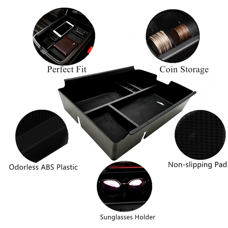 EVTIME Center Console Organizer fit for VW Atlas and Cross