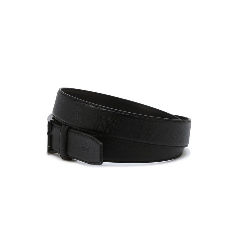 Hazzys (대구신세계)HAZZYS ACC 블랙 퍼피 로고 오토메틱 벨트 (HJBE5E855BK) (Daegu