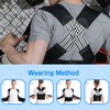 Adjustable Back Posture Belt for Men & Women，Back Brace for