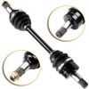 SCITOO ‎28P-2510F-00-00，28P-2518E-00-00 Front Left Right CV Axle Fits For 2009-2014