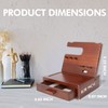 Solid Wood Nightstand Organizer by SolaJoy, Docking Station, Gifts for