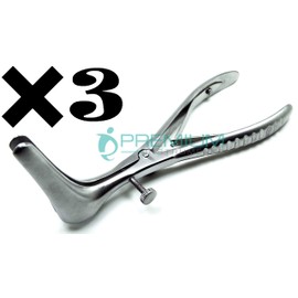 3 Pcs Superior Instruments Killian Nasenspeculum 14cm Blade 50mm Stainless Steel Instruments