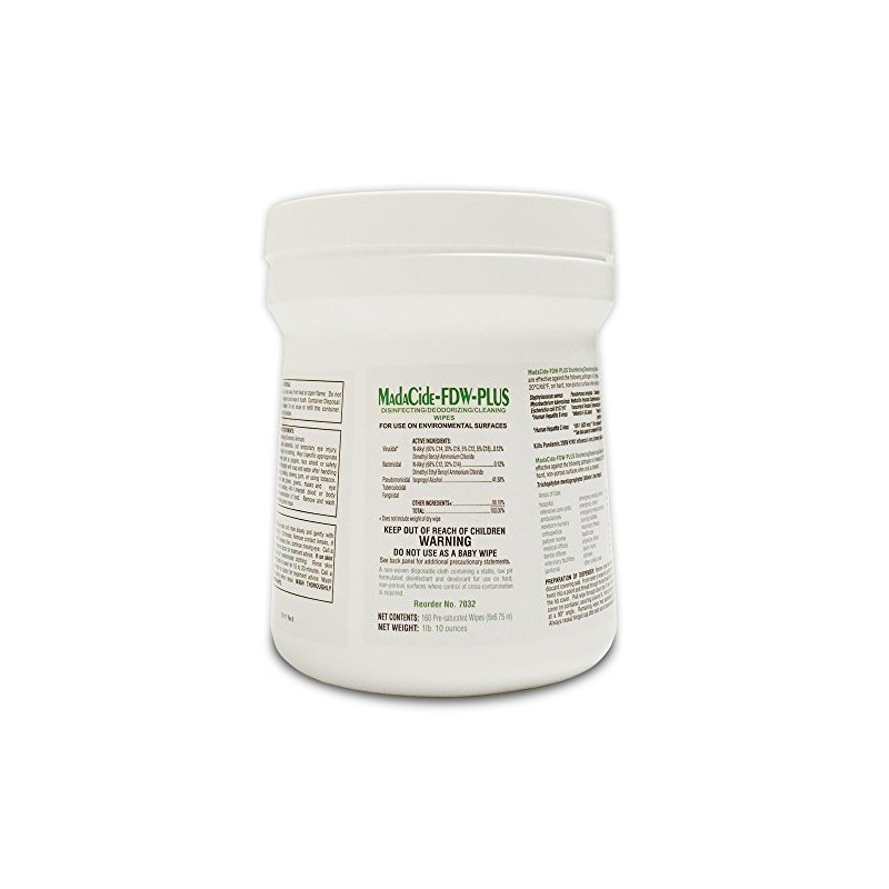 Madacide Fdw Plus / Wipes Tub/160