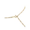 Elli Necklace Basic Y-Kette Figaro Trend Verstellbar 925 Silber
