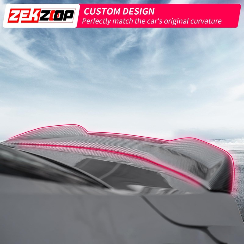 Zekzoop Spoiler Wing Compatible with 2025 Toyota Camry Rear Trunk