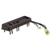 TRQ Front Left Power Window Switch Compatible with 1987-1990 Toyota