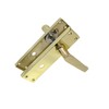 Door Handle Sets Victorian Straight Bathroom Lock Handles Sets Brass