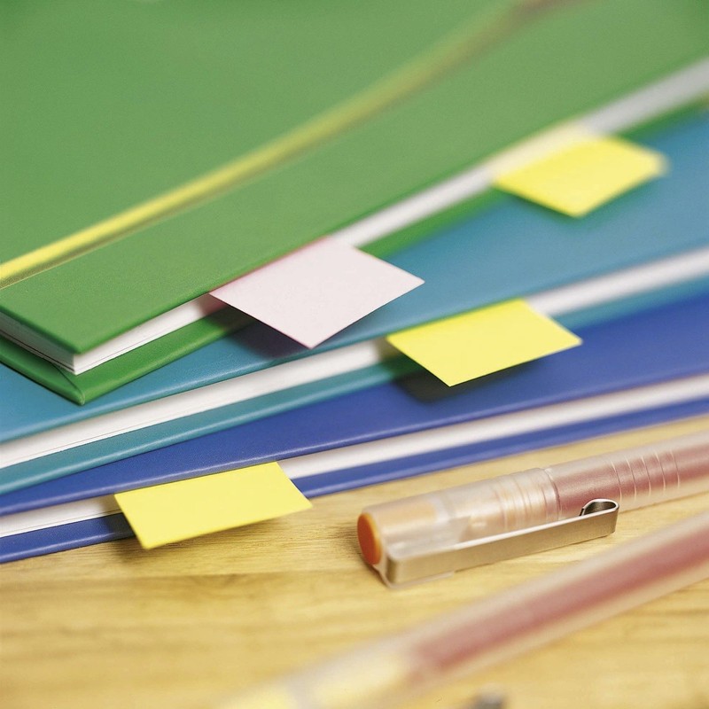 Post-it Note Markers 50 each of Fuchsia - Jade Green