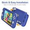 MoKo Protective Case for Switch Lite, Silicone Cover, Shock-Absorption Anti-Scratch