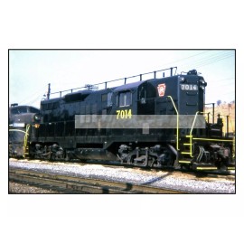 Pennsylvania Railroad PRR 8.5x11" Vintage Photograph Train Locomotive Photo