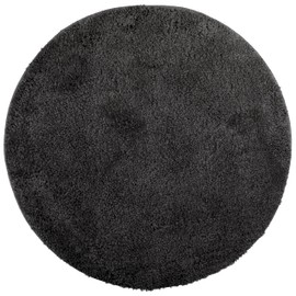 Brandsseller Bath Mat Diameter 60 cm Round Black