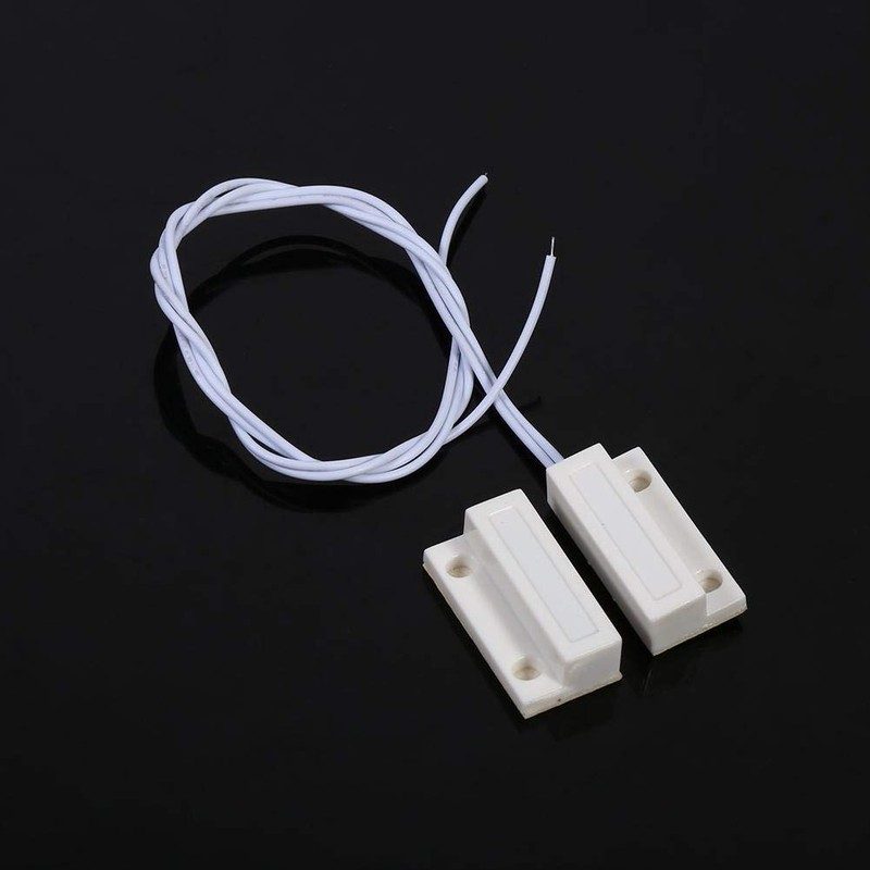 Door Window Sensors Alarm, 5pcs MC-38 Recessed Wired Door Window