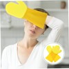 KICHOUSE 2pcs Reusable Sponge Latex Cleaning Gloves for Household Dishwashing