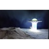 Wantai UFO Alien Model Table Lamp Area 51 Roswell Spacecraft