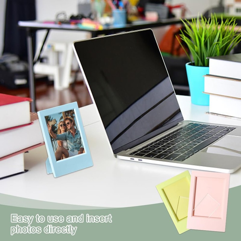 8 pcs mini 3 inch photo frames,mini film frame,colorful mini