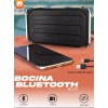 Maíz Bocina Bluetooth Radio Fm Recargable Inalambrica Portatil Color Negro