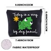 MYSOMY Rapunzel Pascal Makeup Bag Pascal Lover Gifts Today is