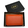 Large Capacity Card Case, Genuine Leather, Cowhide Leather, Credit Card