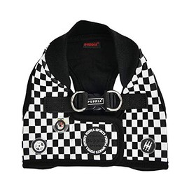 Puppia Racer Harness B Black S Dog Harness - 60 g PATD-HB1767-BK-S