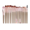 20 Pcs Makeup Brush Set Eyeshadow Eyebrow Powder Foundation Contour