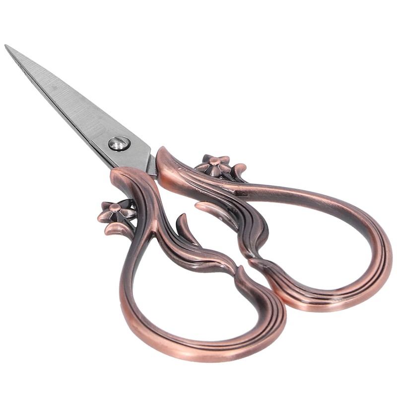 Retro Scissor Stainless Steel Craft Embroidery DIY Needle Art Work