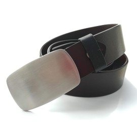 ALVYNG Plate Buckle Solid Alloy Vintage Style Belt Buckle 1 1/2" 38mm For Leather Belt With Gift Box (Rectangle 06)