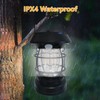 JaelBael Solar Hanging Lantern Outdoor IPX4 Waterproof -Warm Solar Camping