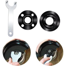 Angle Grinder Nuts，2 Angle Grinder Flange Nuts with 1 Angle Grinder Wrench - Compatible with Dewalt, Bosch, Ryobi, Metabo Grinders
