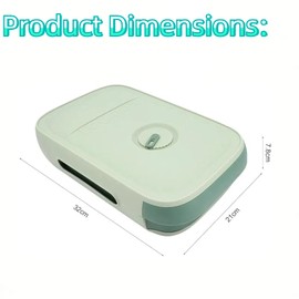 Egg Storage Fridge Egg Box, Egg Cover Eggs Plastic, Egg Storage Boxes for Fridge, Eggs Transport Box, Plastic, Can for Fridge Storage, Protection and Keep Eggs Fresh