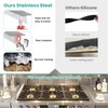 Stove Gap Covers Stainless Steel Stove Gap Filler,13.8'' to 27.5''