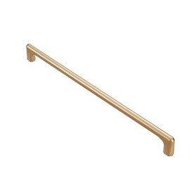 Zinc Alloy Cabinet Pulls, Gold Bedroom Wardrobe Drawer Kitchen Cupboard Cabinet Door Pulls, Modern Style Cabinet Door Handles Knobs Hole Center 256mm, 1 Pcs