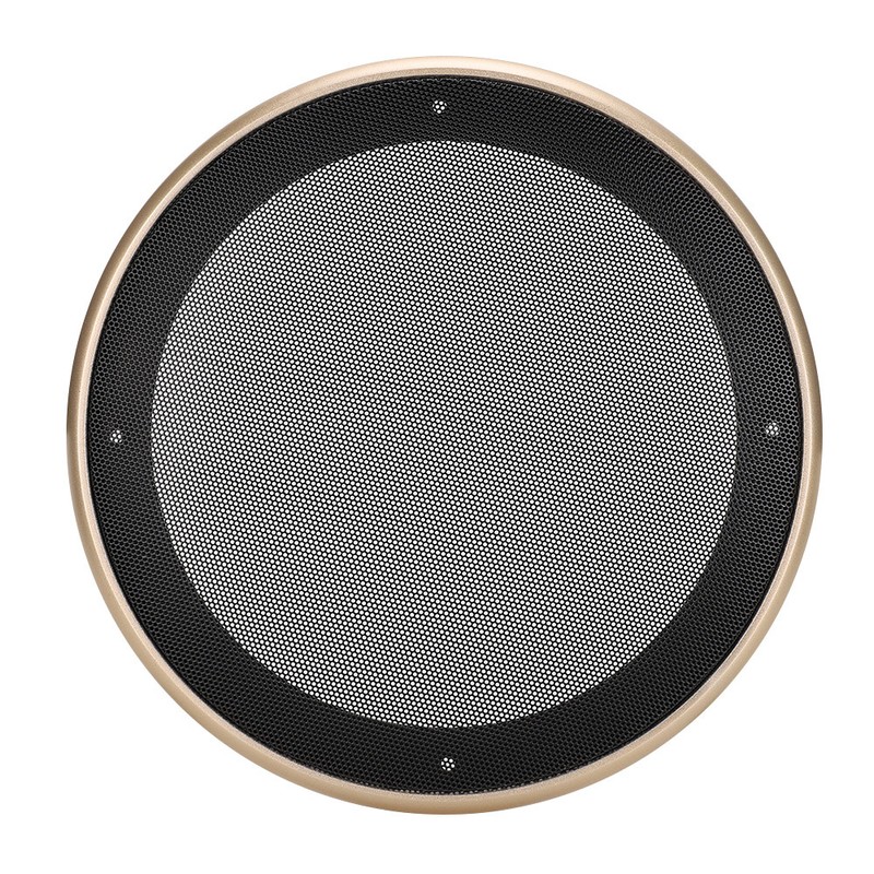 2 pcs 8 inch Audio Speaker Cover Decorative Circle Protective