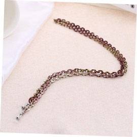 FRCOLOR Multicolor Aluminum Eyeglass Chain Durable Cord Strap for Sunglasses and Glasses for Outdoor Activities Fashionable and Secure Holder