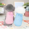 VSSHE Dog Jumper, Plush Warm Jumper Cat Clothing Warm Dog