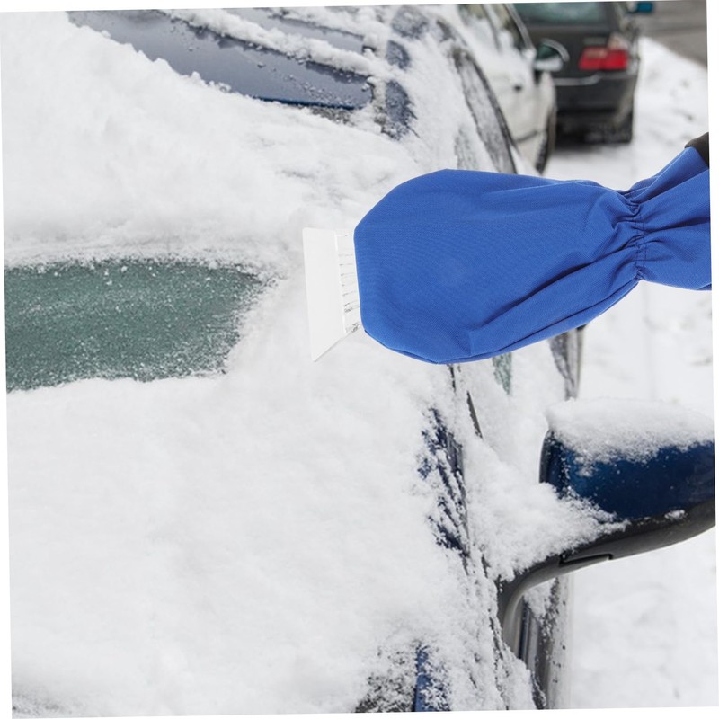 Outanaya One Car Ice Scraper Winter Snow Shovel with Brush