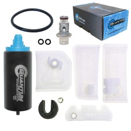QFS Bomba de combustible EFI en el tanque + regulador de presión de combustible + junta de sello del tanque + filtro de repuesto para Suzuki TU250X, 15100-26GA0, 15110-26GA0