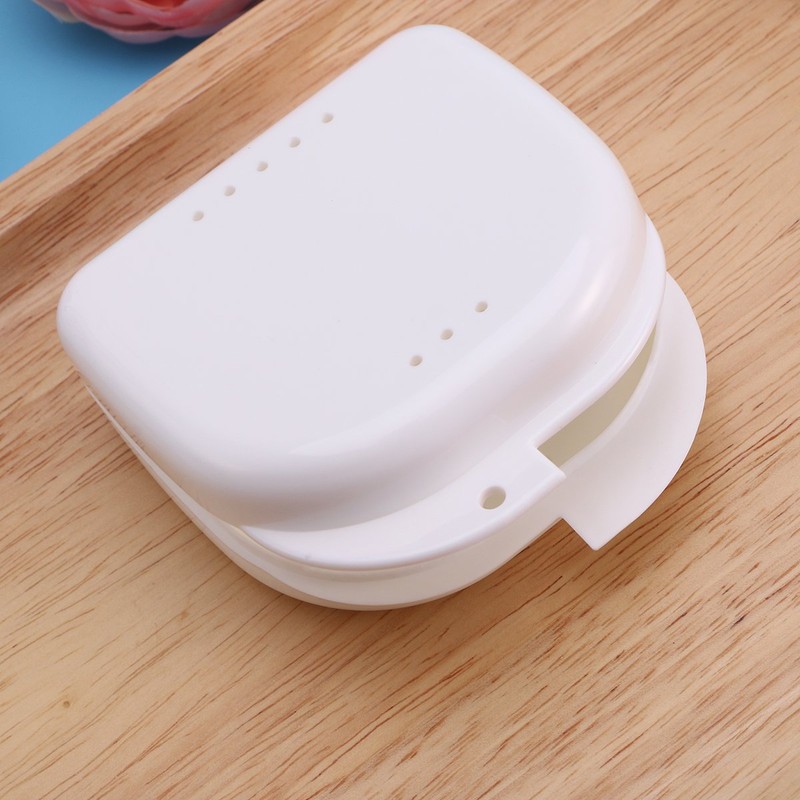 ULTNICE Pack of 2 Braces Box Denture Box for Bite