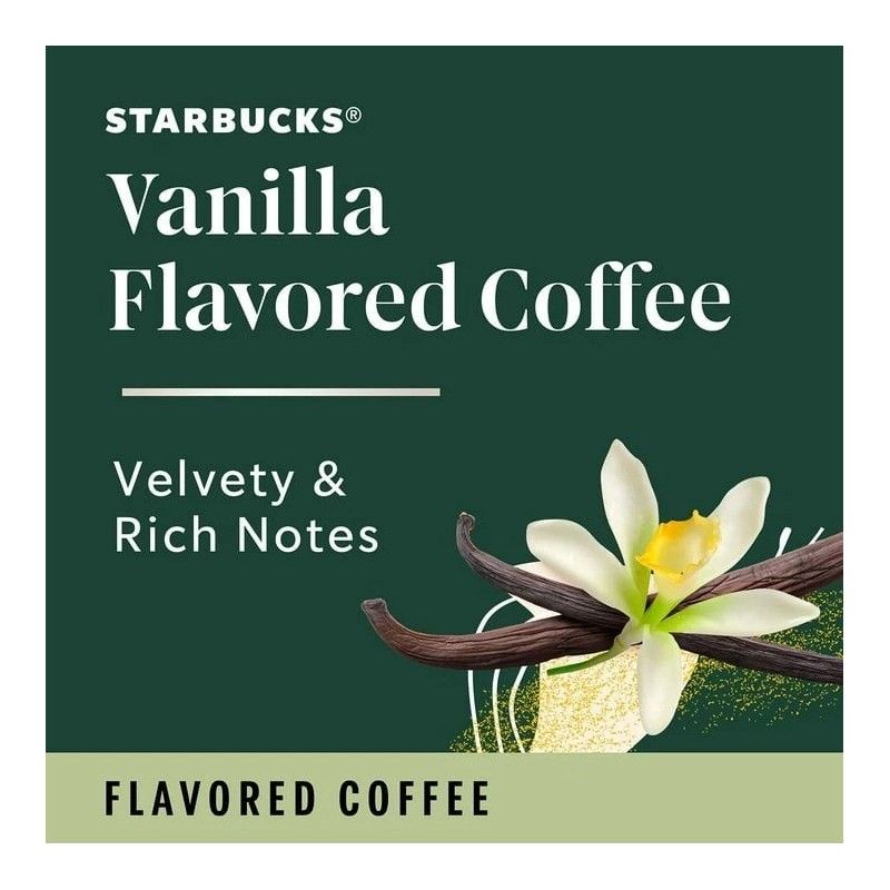 Starbucks Vanilla Flavor Coffee K-cup, 64 ct.