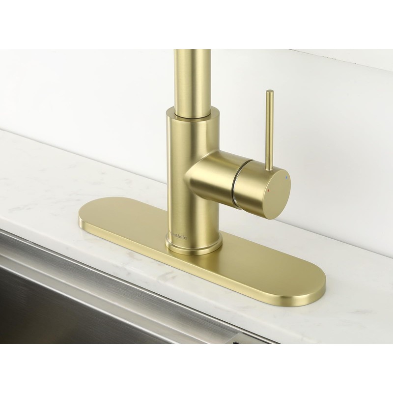 AguaStella ASD52CB Champagne Gold, Brushed Soft Gold, Champagned Bronze Deck