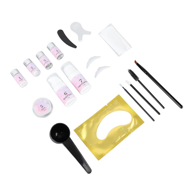 Eyelash Eyebrow Lamination Kit Professional Fast Styling 16ml Liquid 20ml