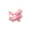 Maykoosh Doll Bunk Bed with Soft Mats and Attached Pillows